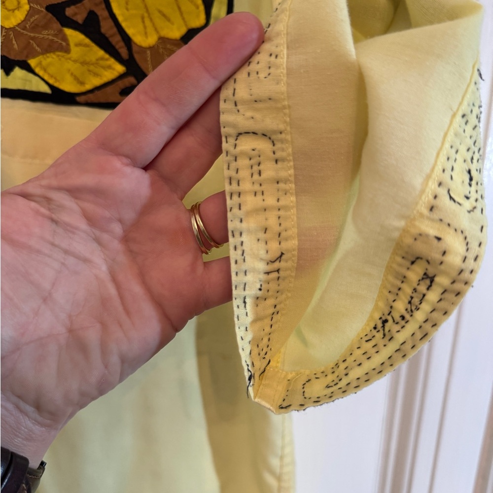 Panhandle Slim Yellow and Brown Embroidered Shirt - Picture 8 of 11